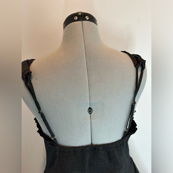 FREE PEOPLE MIDNIGHT MAGIC MINI DRESS BLACK - Picture 5 of 12